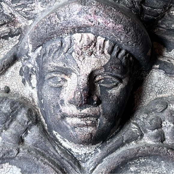 Antique, Late-1800's Greek Antefix Hermes God, Neoclassical Style, Architectural - Picture 3 of 9